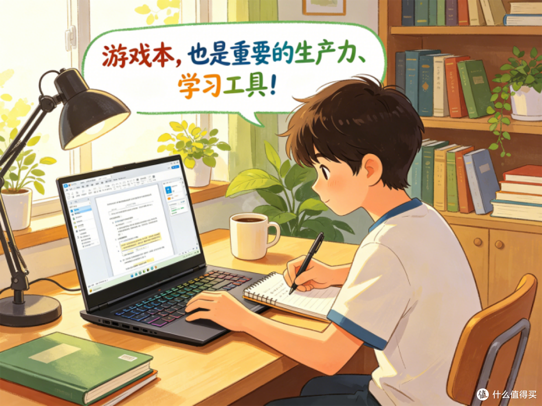 暑促进行时,大学生电脑怎么选:谁说游戏本只能打游戏?
