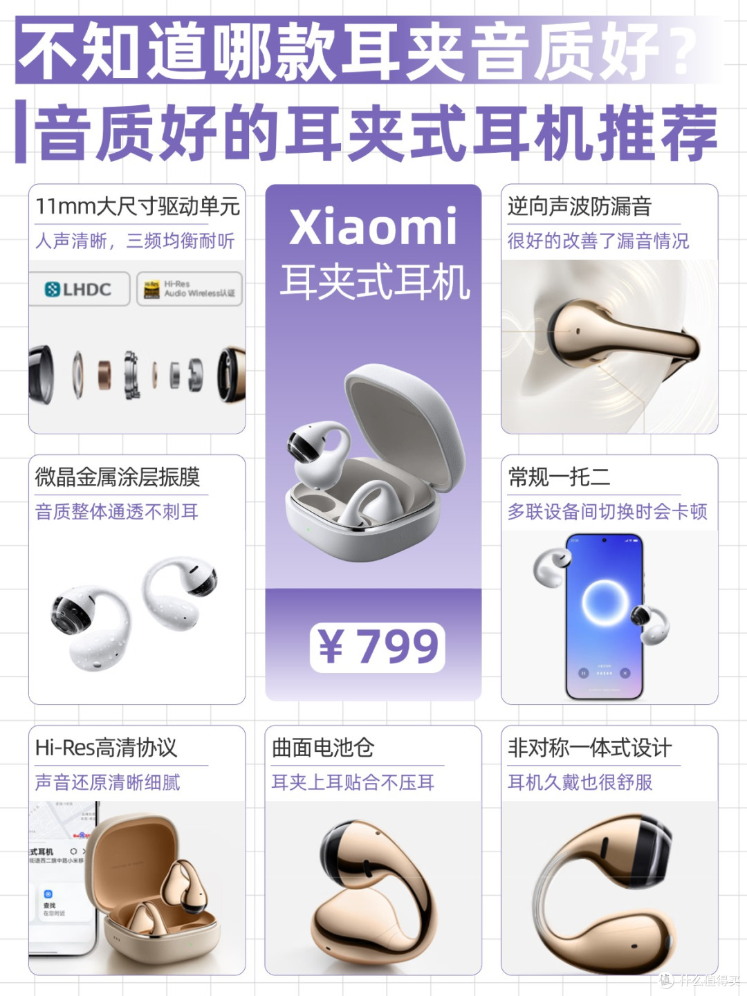 不知道哪款耳夹音质好？
