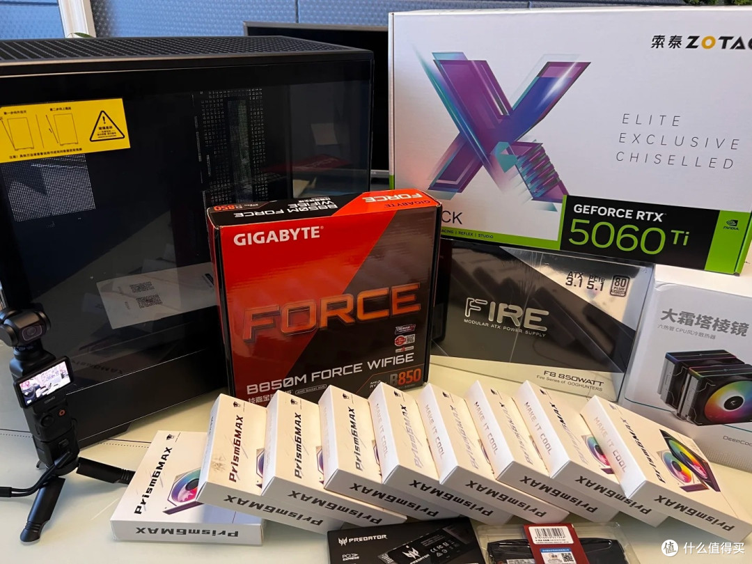 9700X+5060Ti 装机实录,零翻车一次点亮,新手照着顺序装也能成