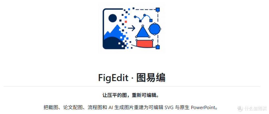 开源免费：FigEdit图易编，一键将任意ai图片转为可编辑矢量图