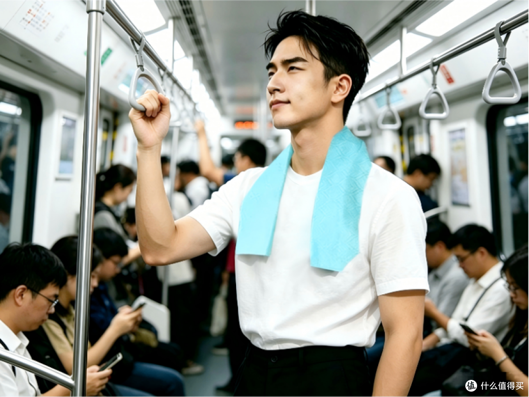 打工人通勤紫鹿冰感湿巾