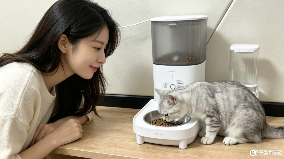 猫吃饭神器,霍曼喂食器真香!