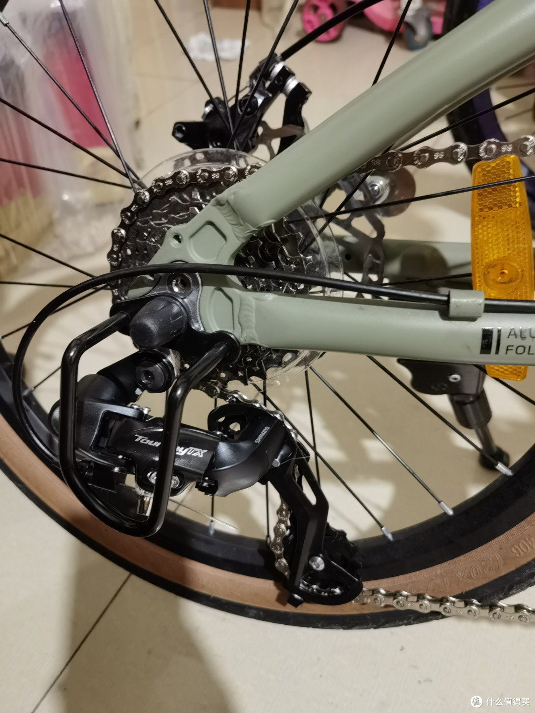 京造F8的11-28T旋飞+换TX800后拨效果