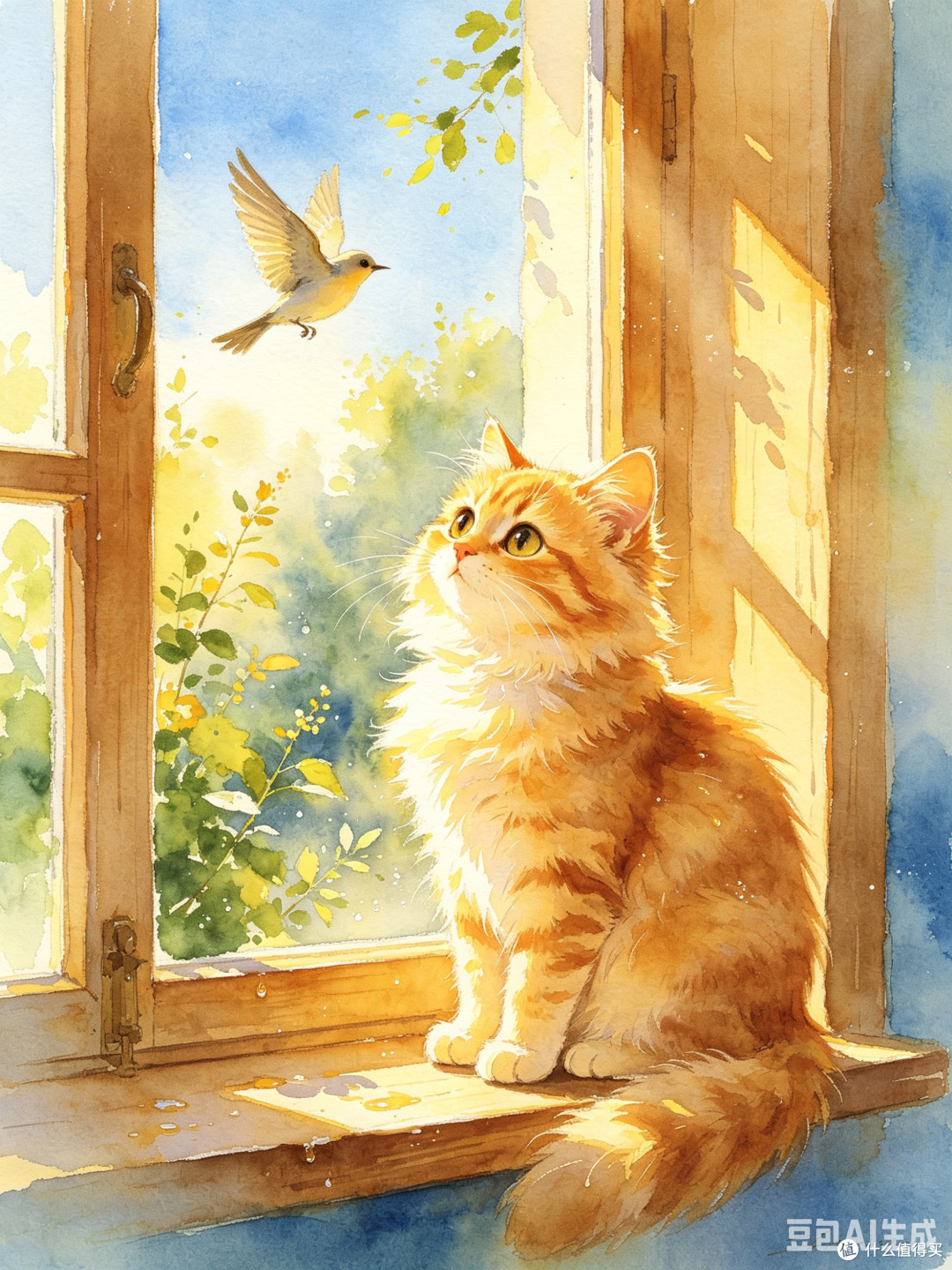 一人一猫,慢度时光