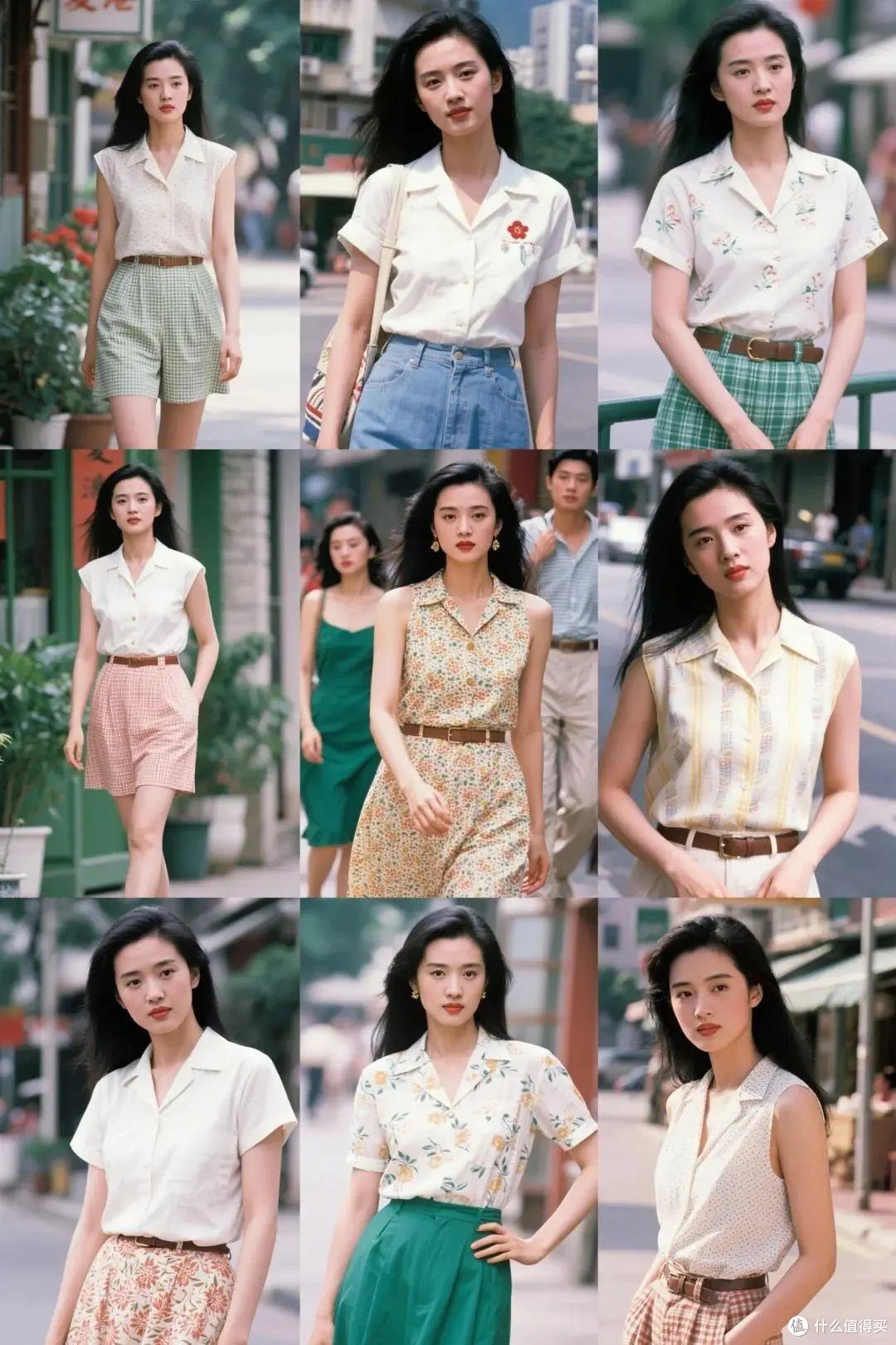 8、90年代的上海街拍,才懂审美降级多么严重,难怪我爸说我土!