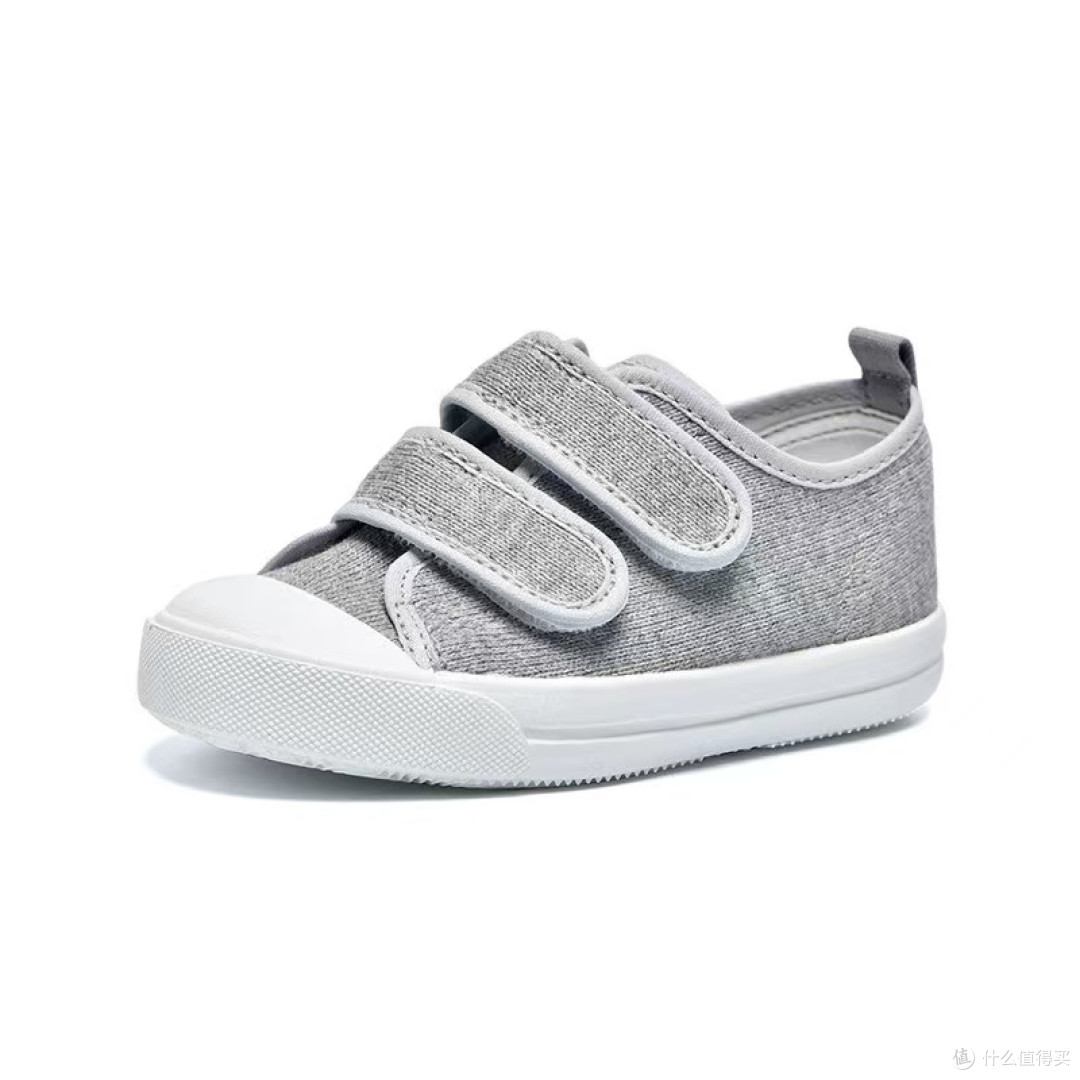 入园不费妈！这双朝日粘扣帆布鞋，早八出门3秒搞定👟