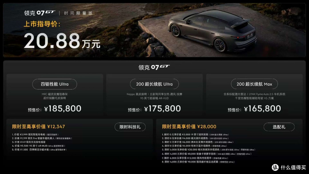 既爱都市霓虹,也爱山野晚风,领克07GT预售16.58万起