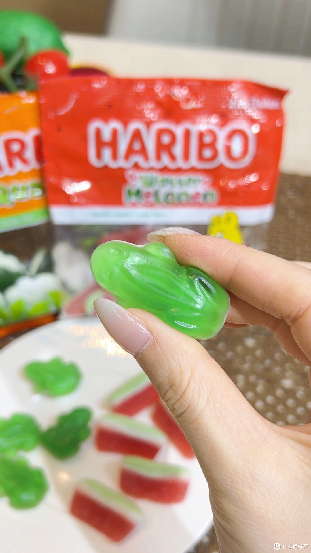 颜值炸裂💚哈瑞宝青蛙软糖!酸甜口天菜爆款
