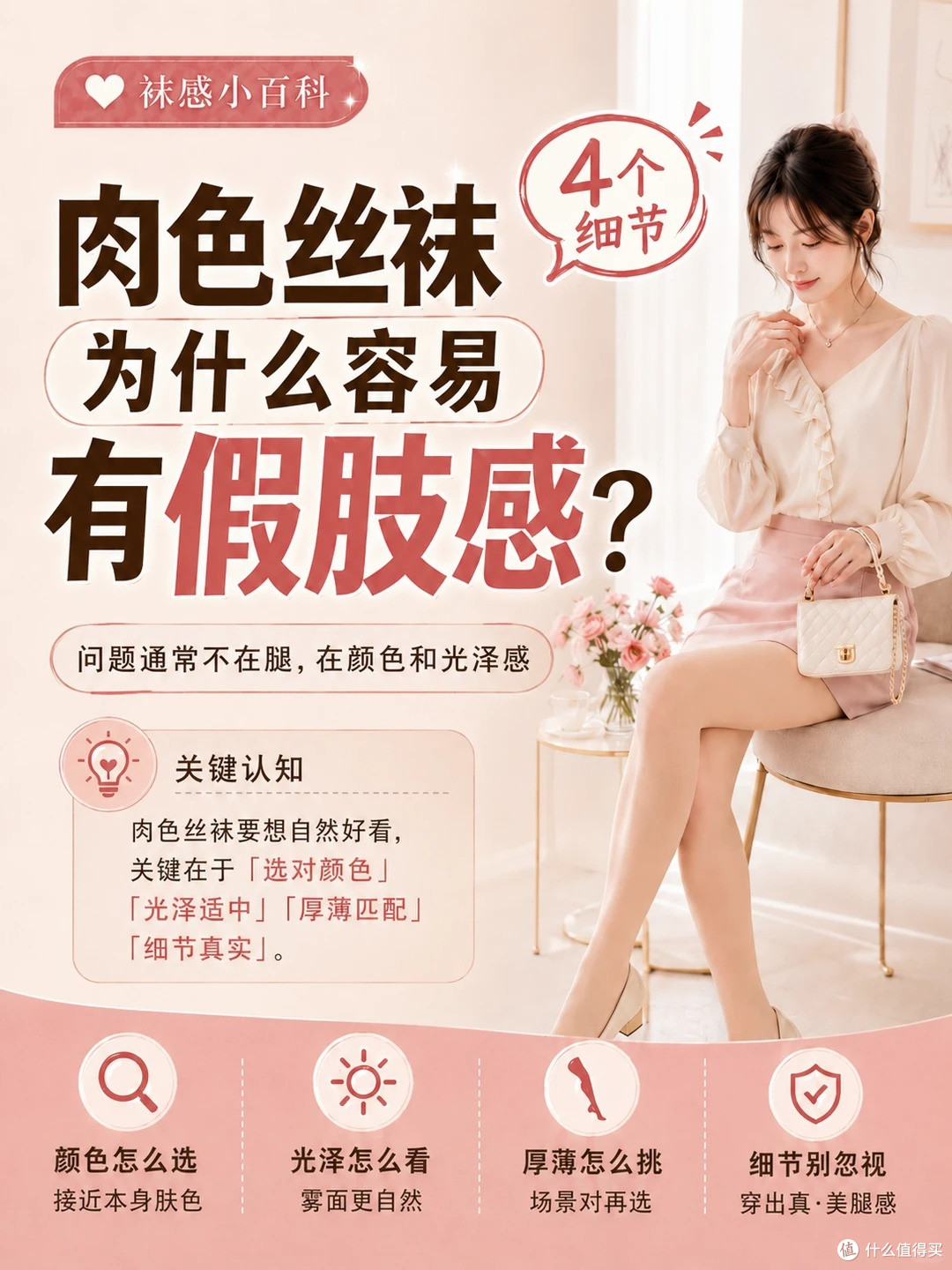 肉色丝袜为啥有人穿像第二层皮肤，有人却像火腿肠？关键在色号