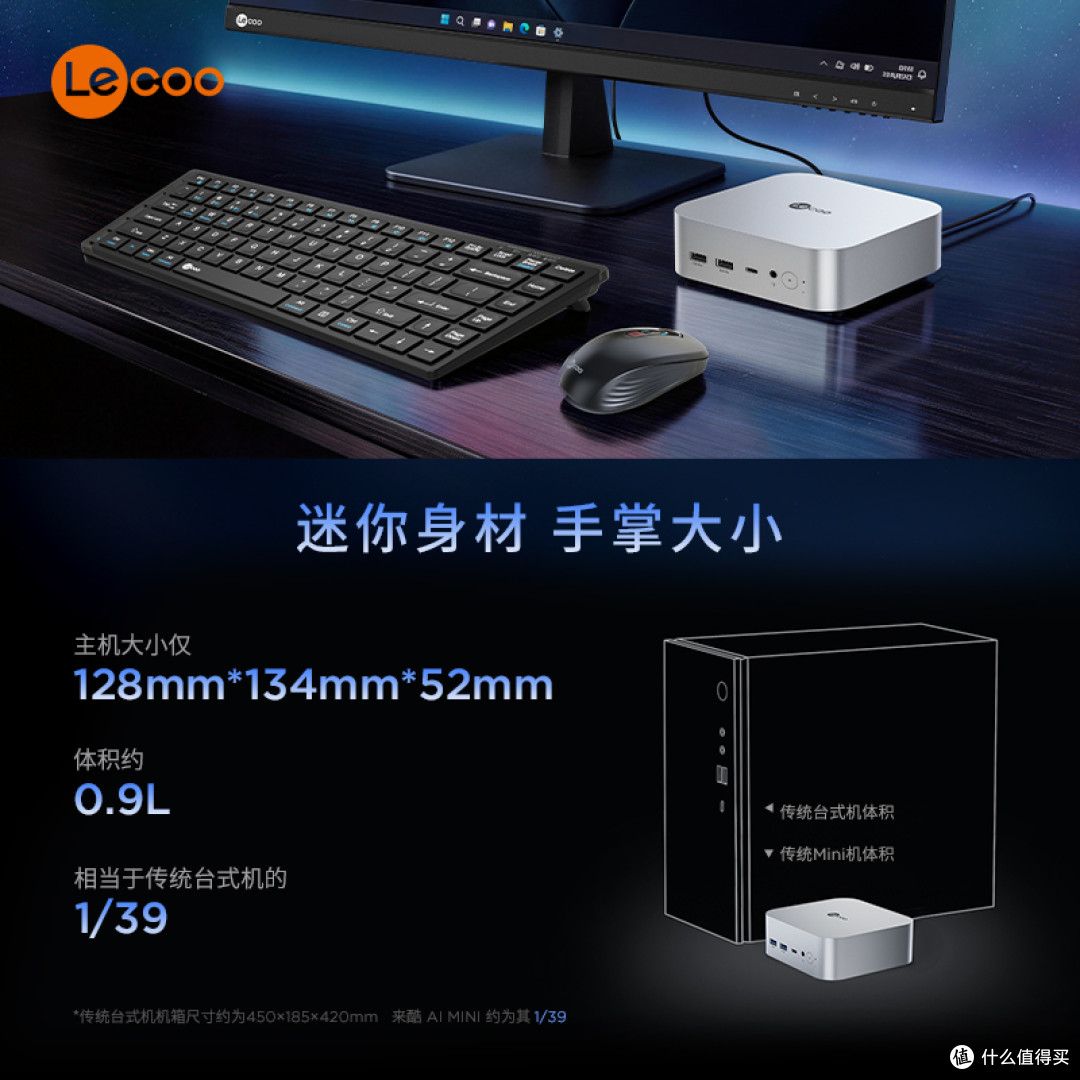 迷你主机排行榜:来酷 AI MINI适合重视均衡体验的桌面用户