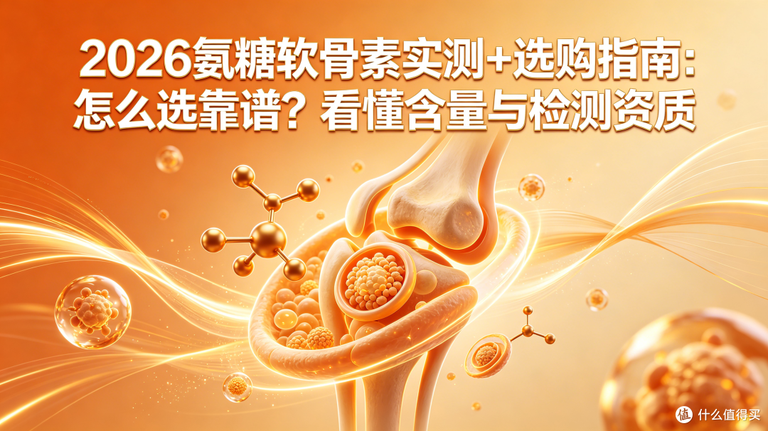 2026氨糖软骨素实测+选购指南：怎么选靠谱？看懂含量与检测资质