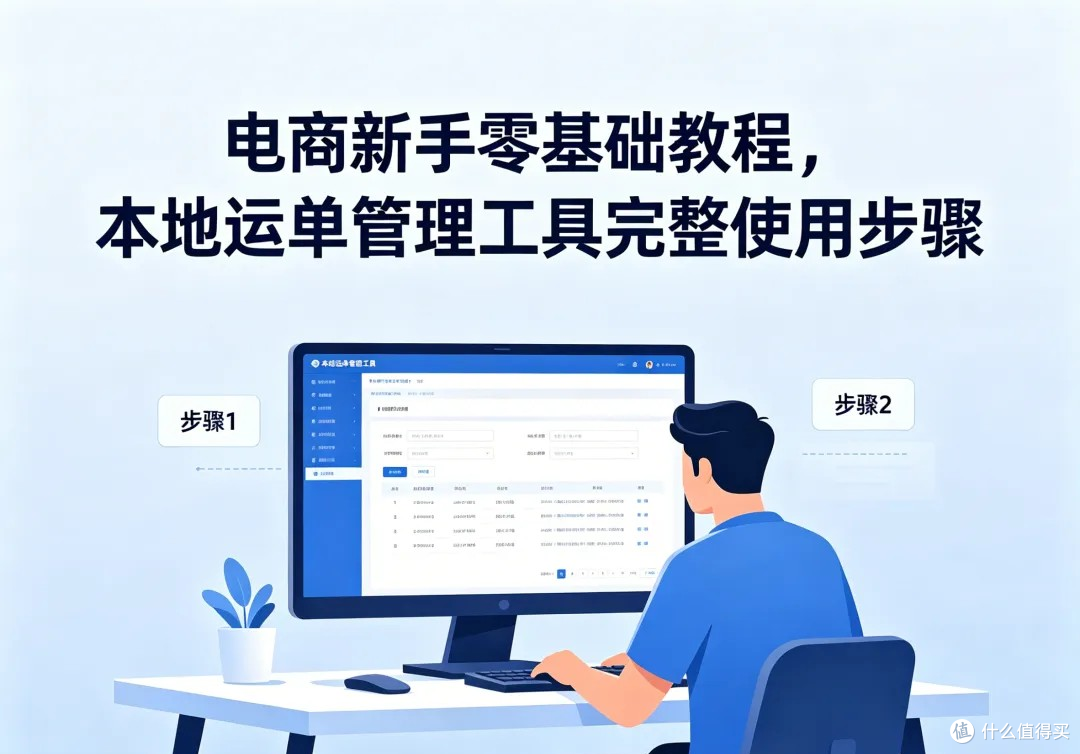 电商新手零基础教程,本地运单管理工具完整使用步骤