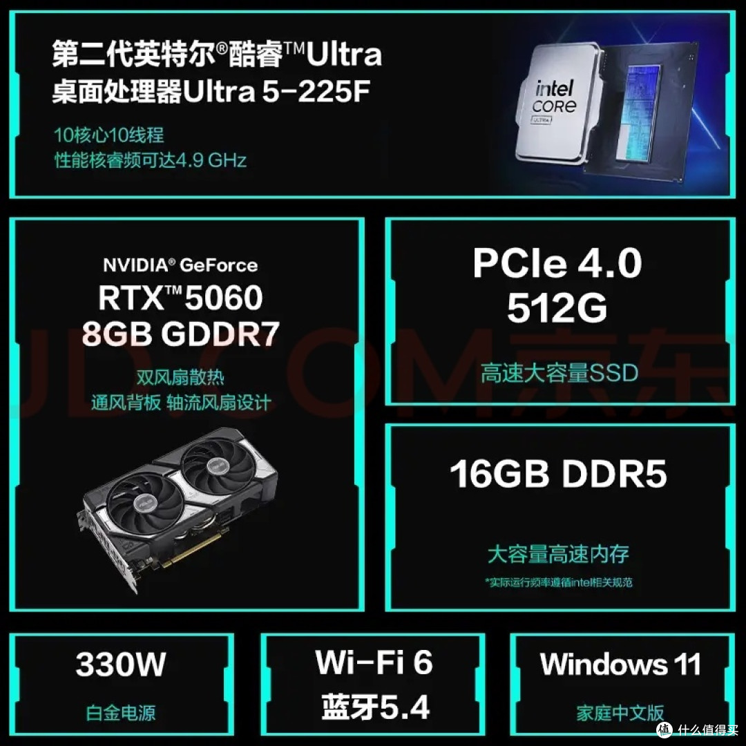 华硕天选6X 16L游戏主机：桌搭氛围感核心设备，紧凑有效，超搭！