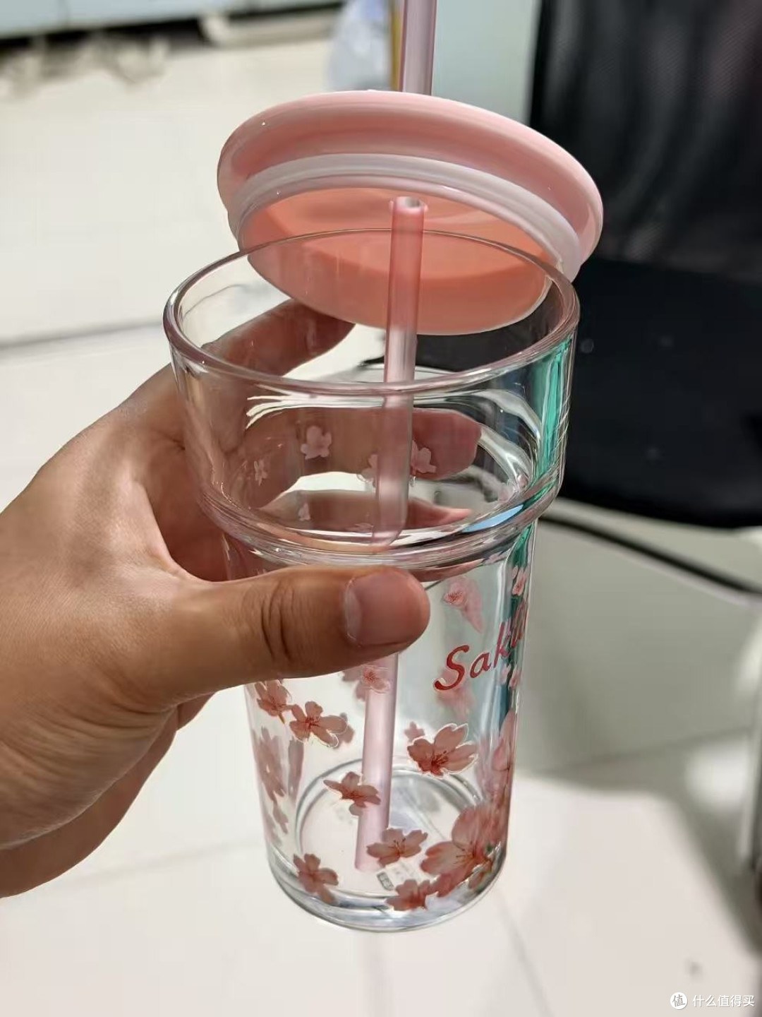仙女专属！这款带吸管玻璃杯让我每天多喝八杯水
