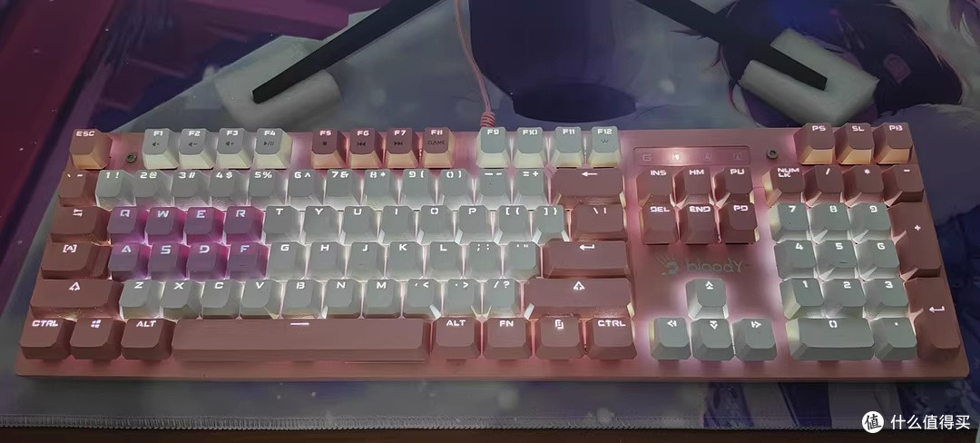 我爱的可爱键盘,也是速度与耐用的完美平衡哦