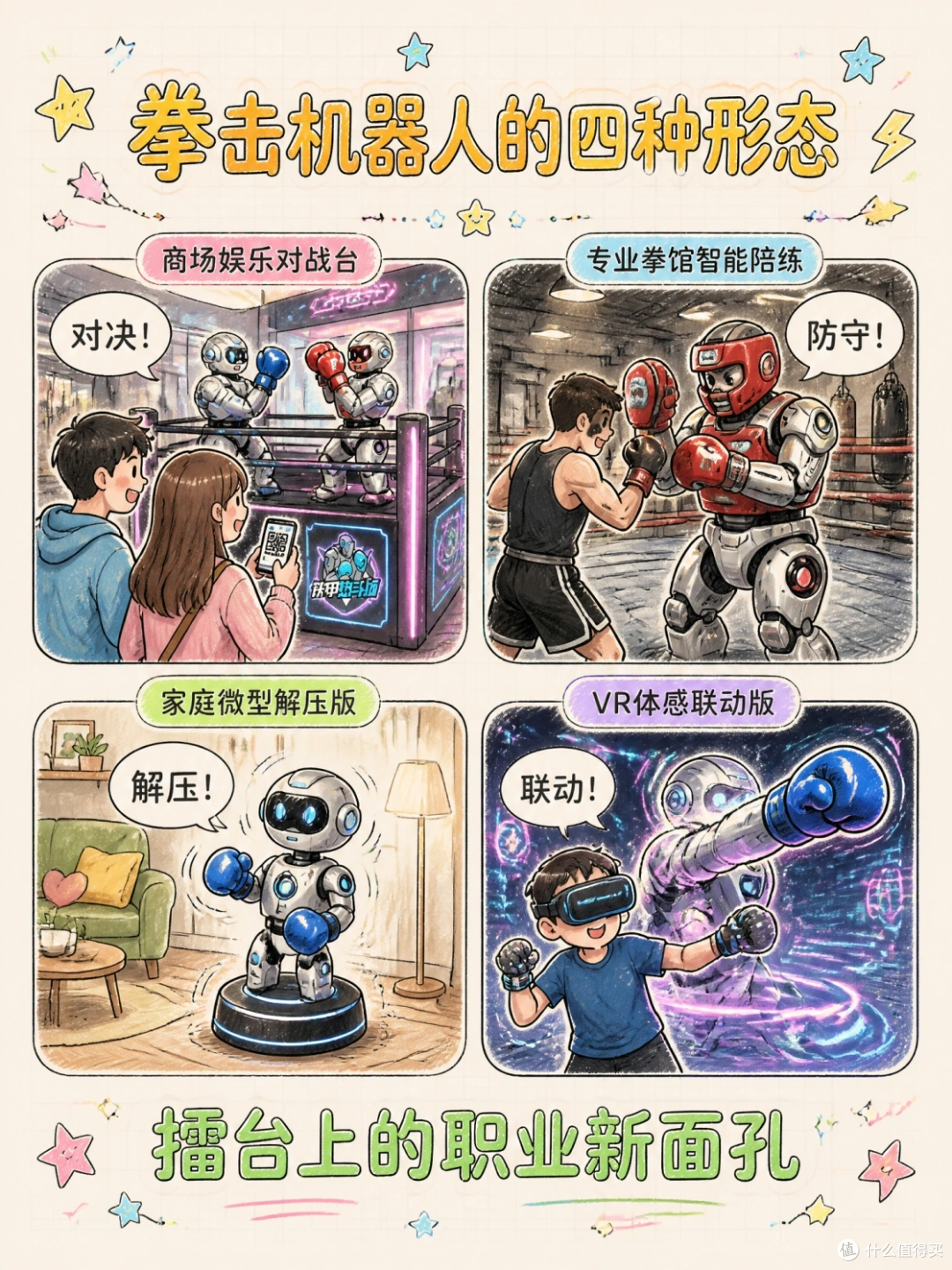 拳击机器人:擂台新面孔,不嫌累不喊痛!