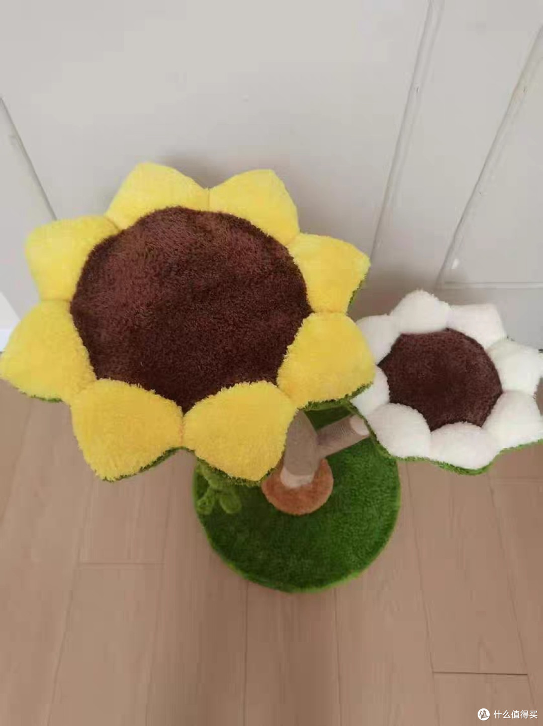 小户型养猫神器：果木实木花朵猫爬架