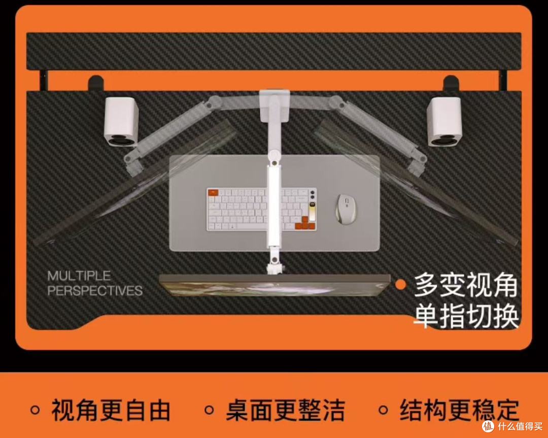 高颜值实用桌面优化,百元好物必有它