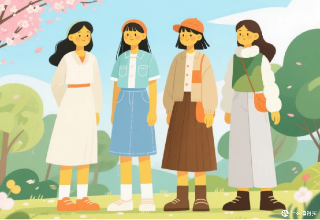 黄皮女生按季节挑衣服,这么穿显白又不费劲