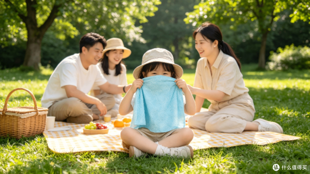 大人小孩通用冰凉湿巾