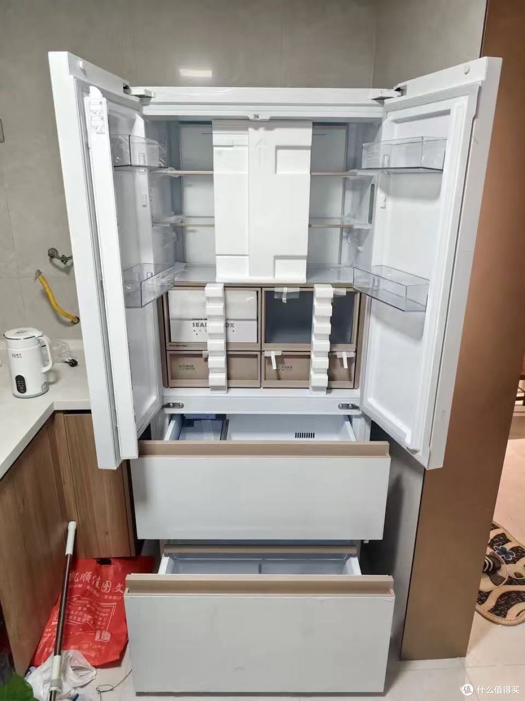 🍃治愈系厨房新宠!海尔麦浪513L冰箱,把风吹麦浪搬进家🌾