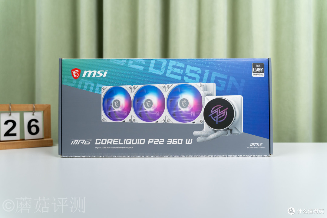 强散热,低噪音:微星MPG CORELIQUID P22 360一体式水冷 评测