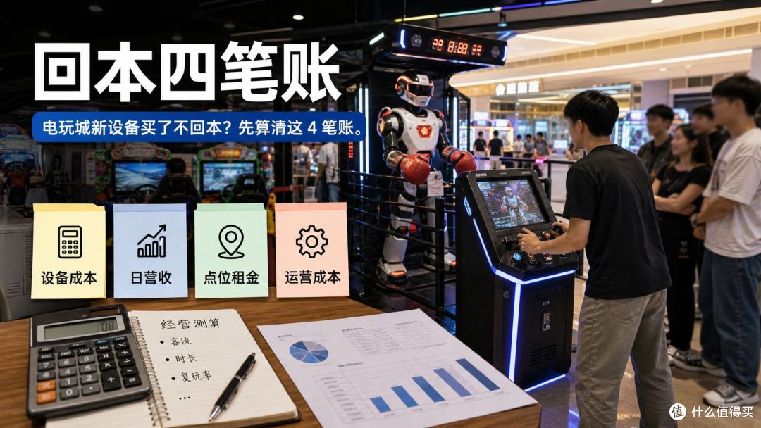 电玩城新设备买了不回本?一定要先算清这 4 笔账!