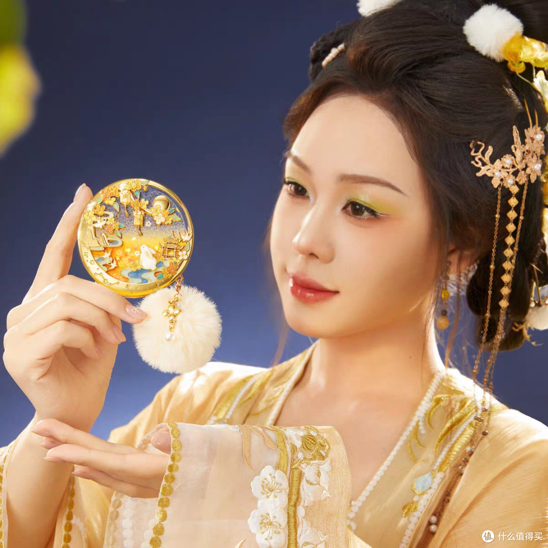 故宫文创月中桂兔随身镜