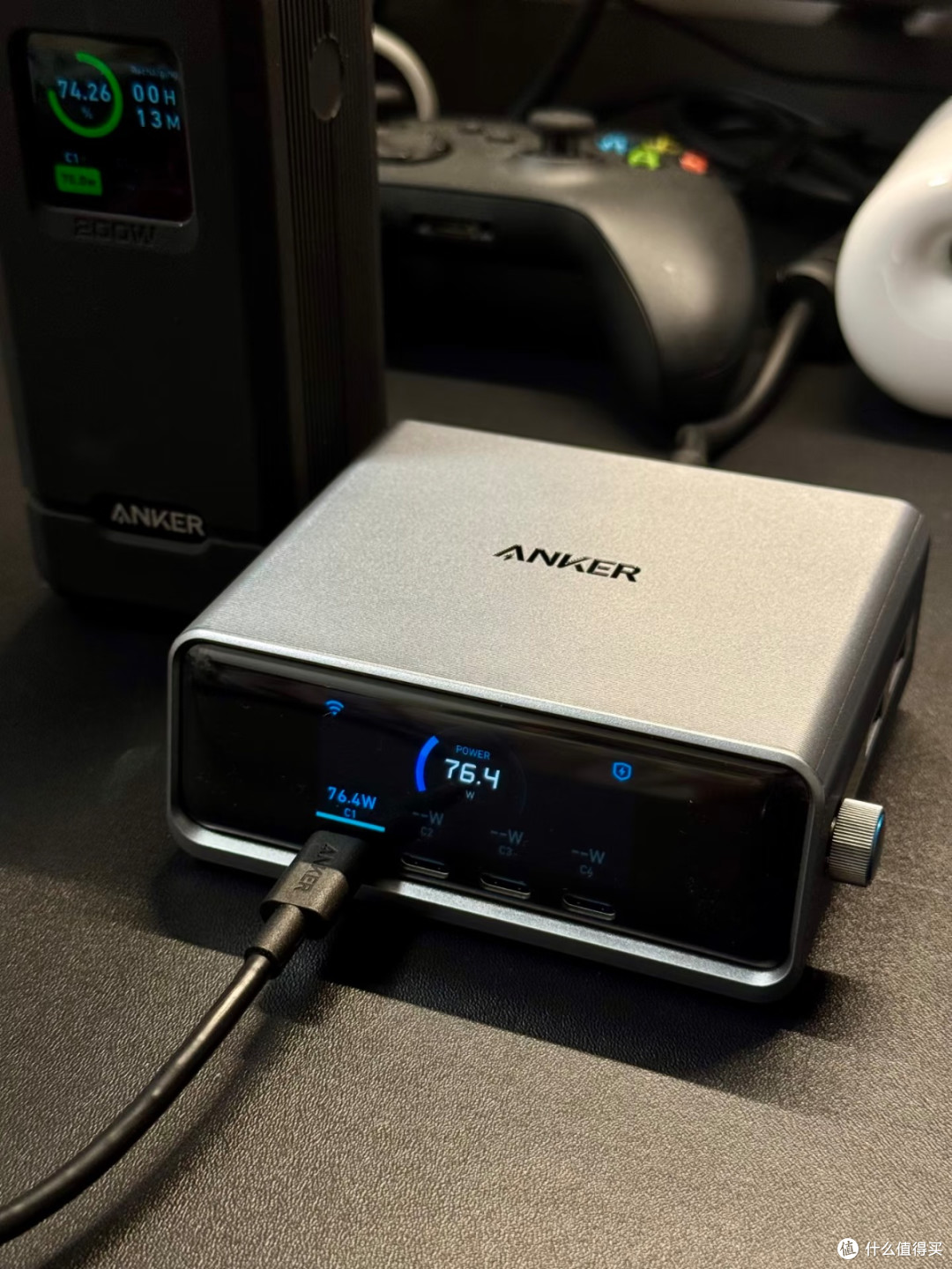 数码发烧友桌面改造|Anker 250W Prime充电站