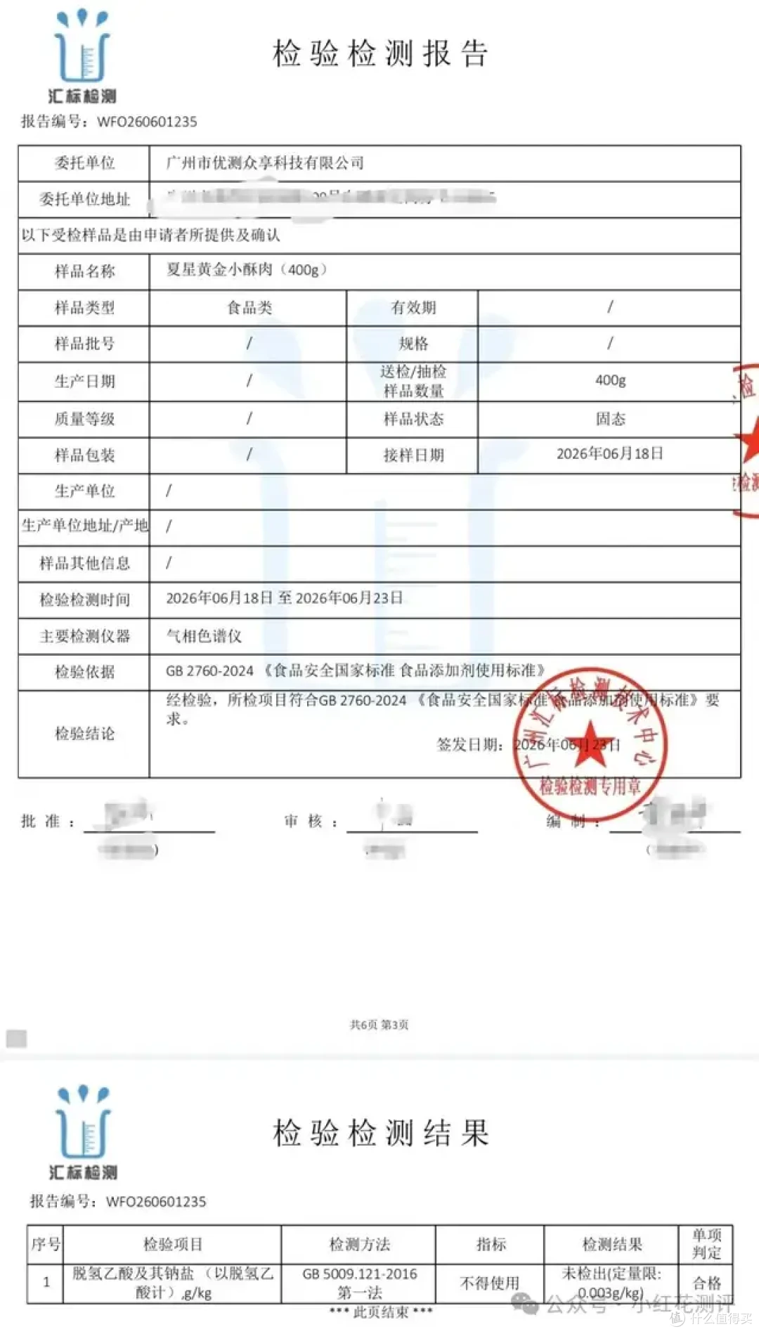 正大小酥肉违规添加！花爸检测了另外10款，结果太意外……