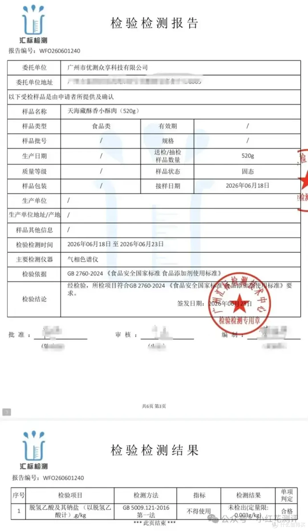 正大小酥肉违规添加！花爸检测了另外10款，结果太意外……