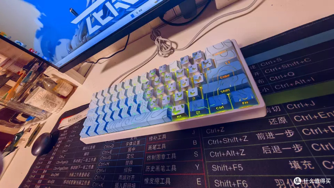 迷你小可爱,高利用率键盘,办公游戏两不误哦!