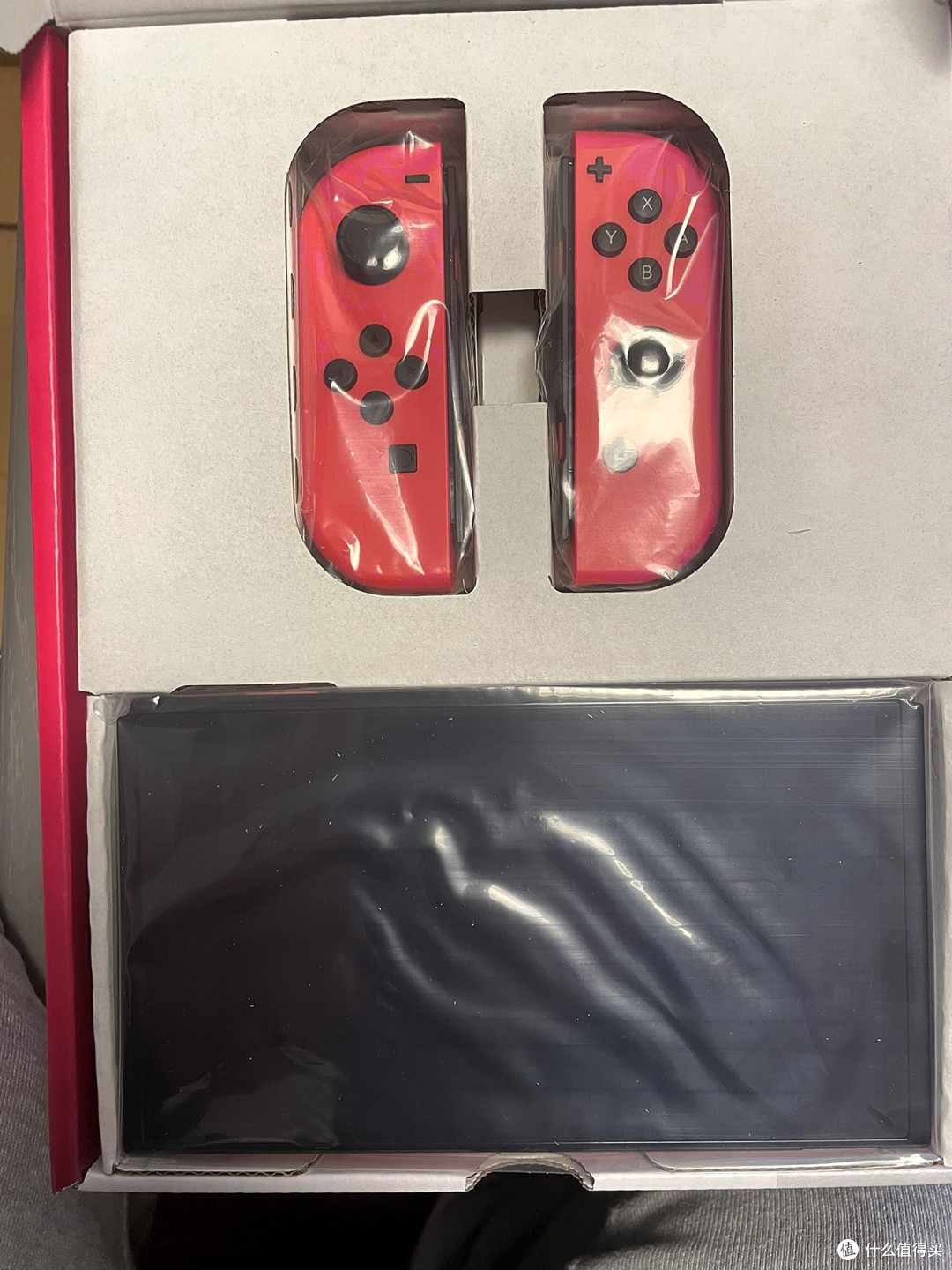 Switch OLED马力欧红色限定主机