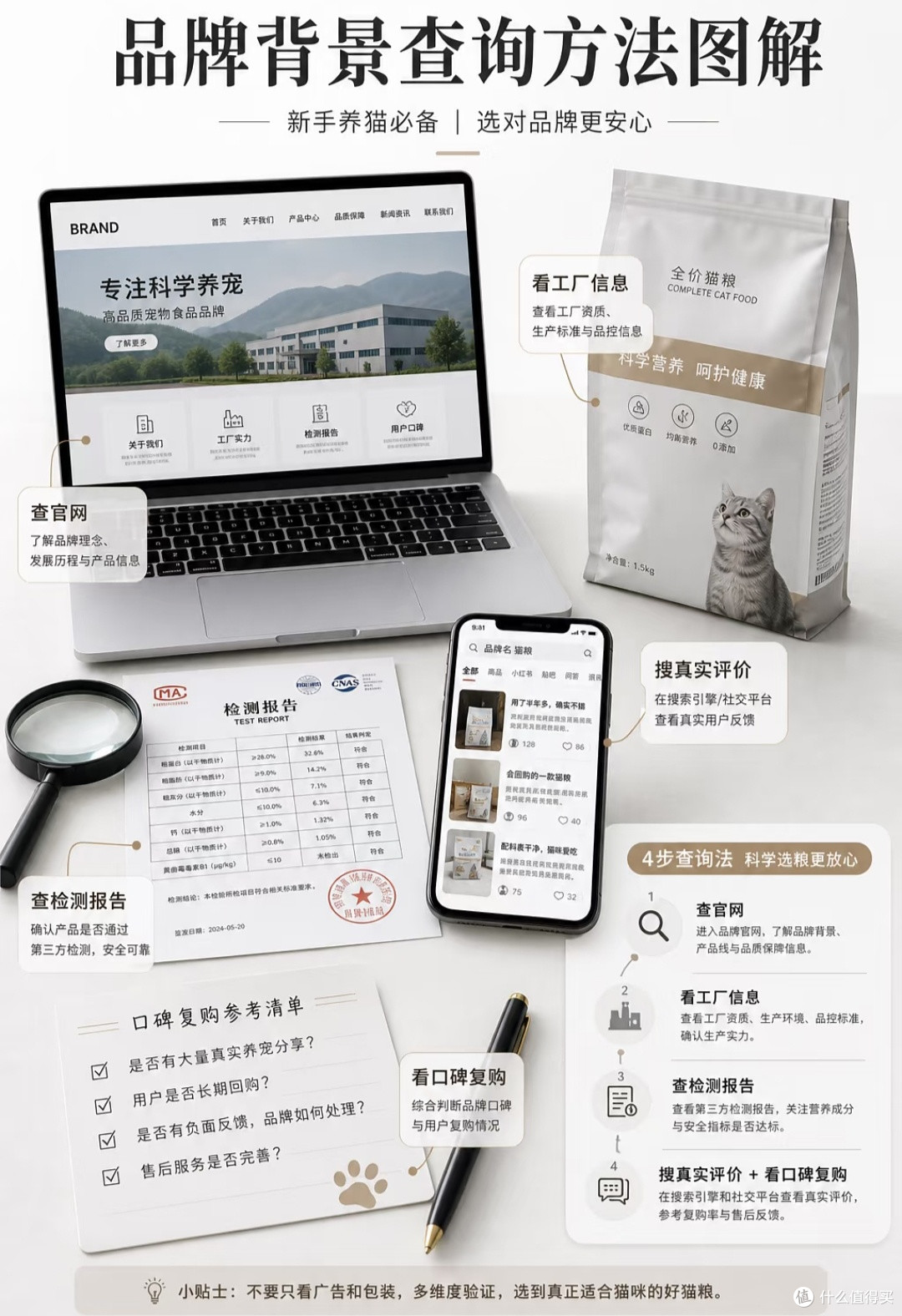 养猫四年踩坑总结|5大核心标准教你精准选猫粮,新手铲屎官必看