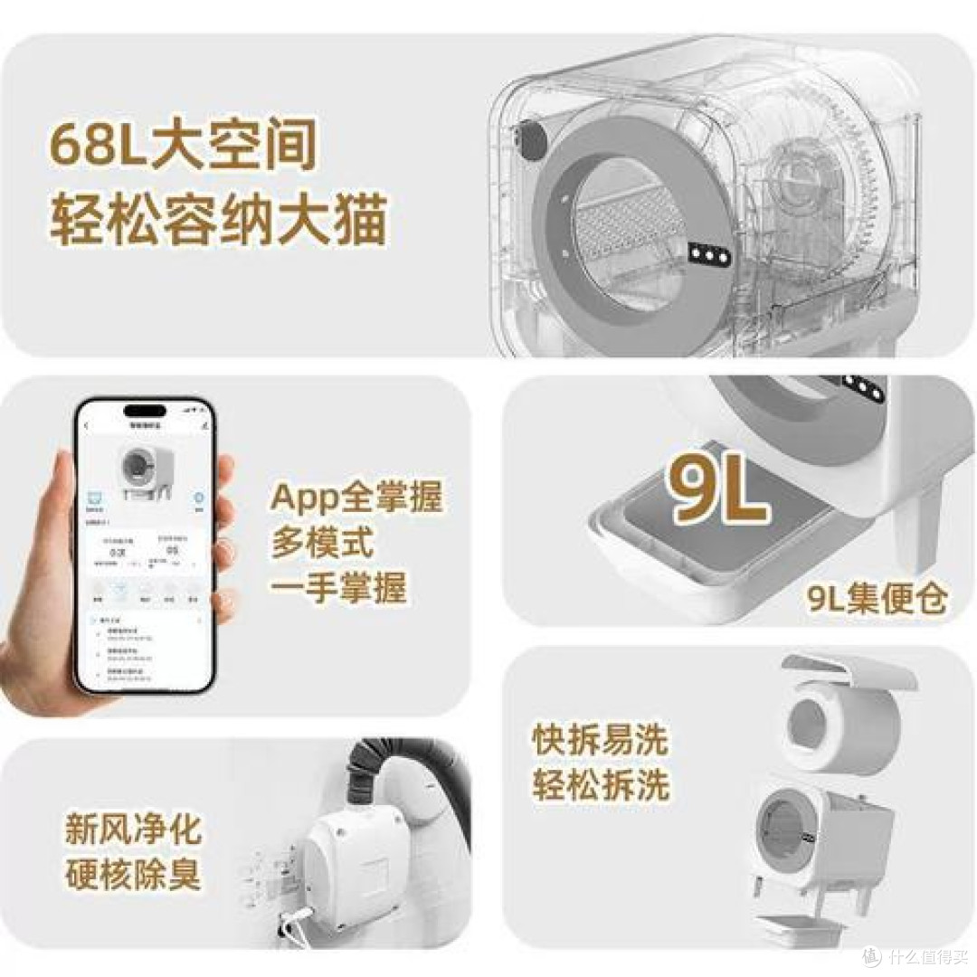 全自动猫砂盆解决异味难题