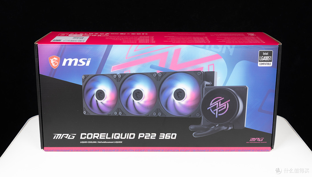 极简美学再延续，微星MPG CORELIQUID P22 360冰曜水冷评测
