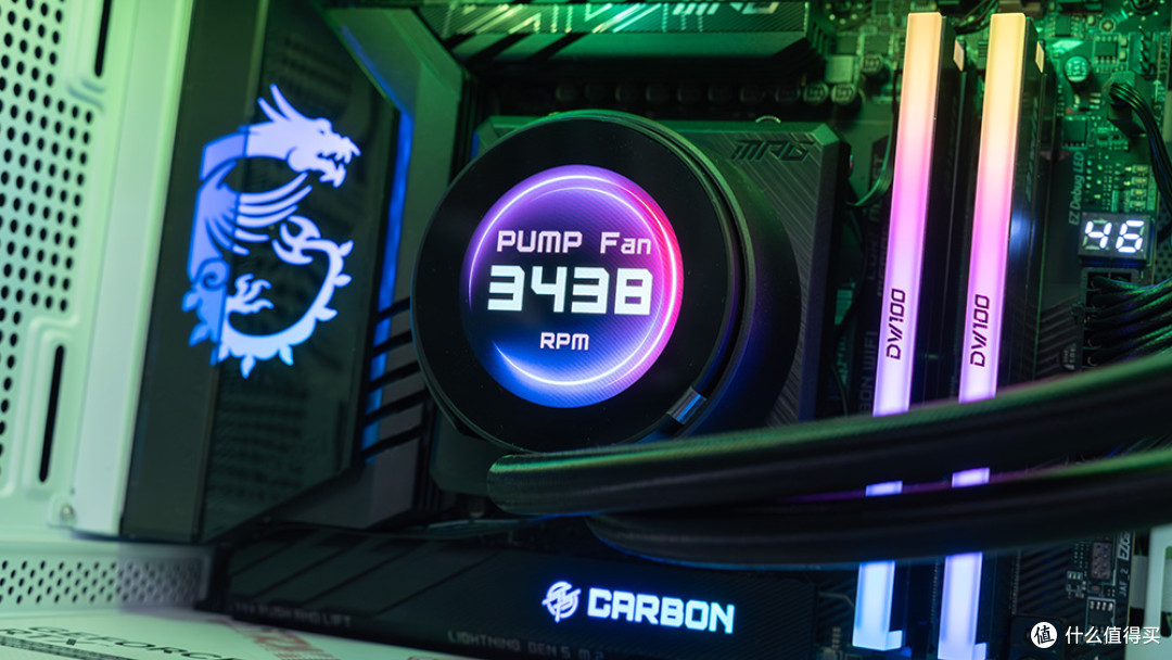 极简美学再延续，微星MPG CORELIQUID P22 360冰曜水冷评测
