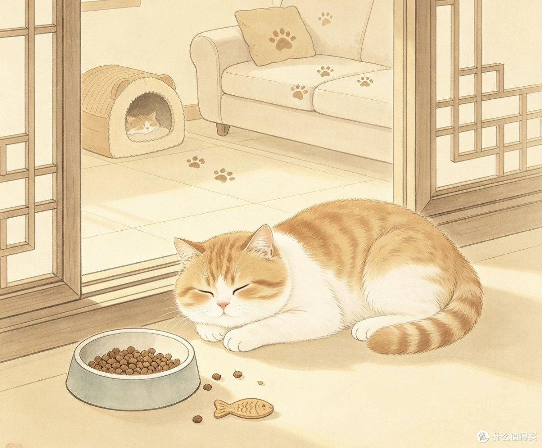我家猫的精致日常：晒太阳、挑食、霸占沙发