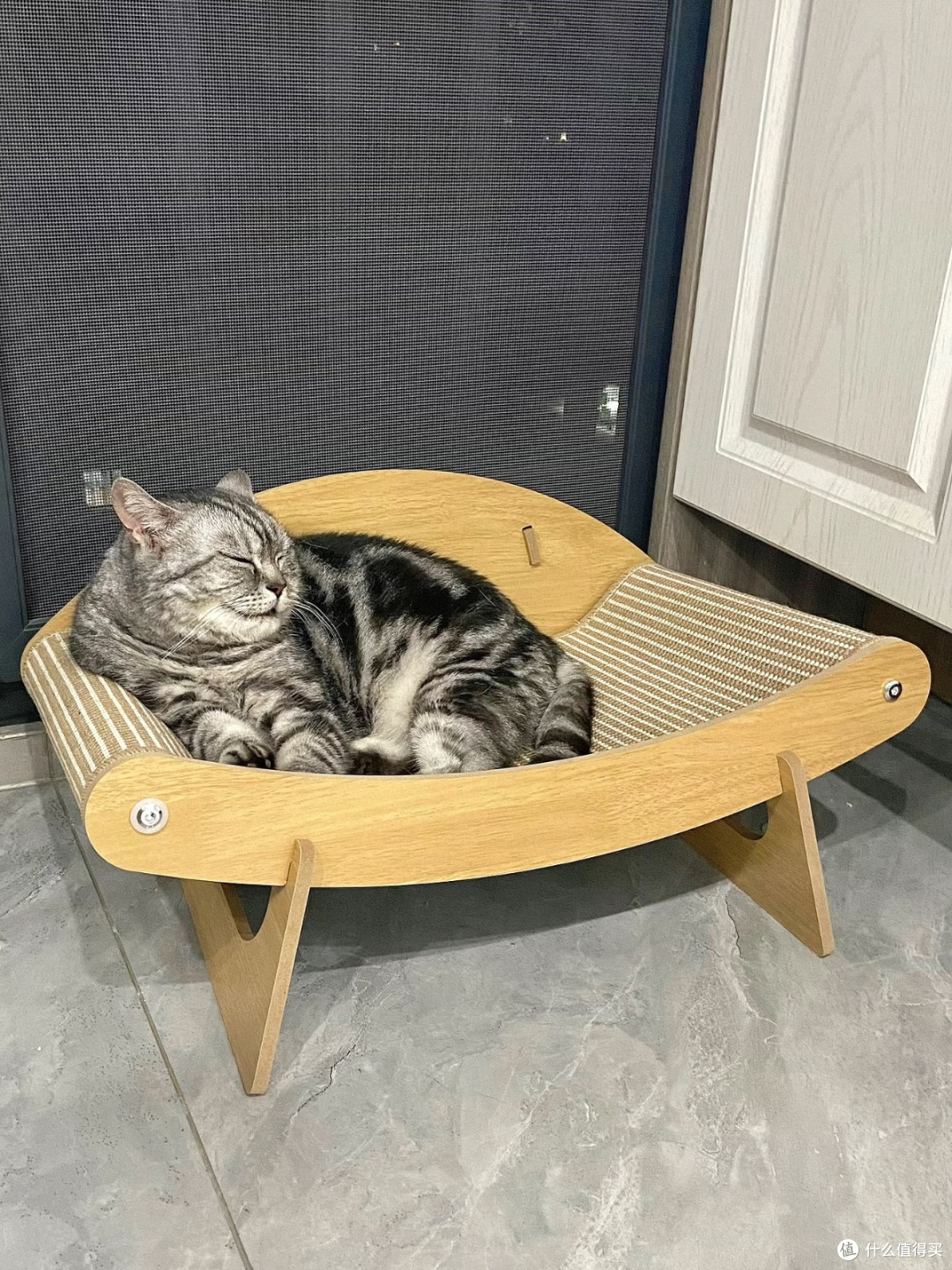 透气不闷汗✨木质剑麻猫窝解救怕热小猫咪