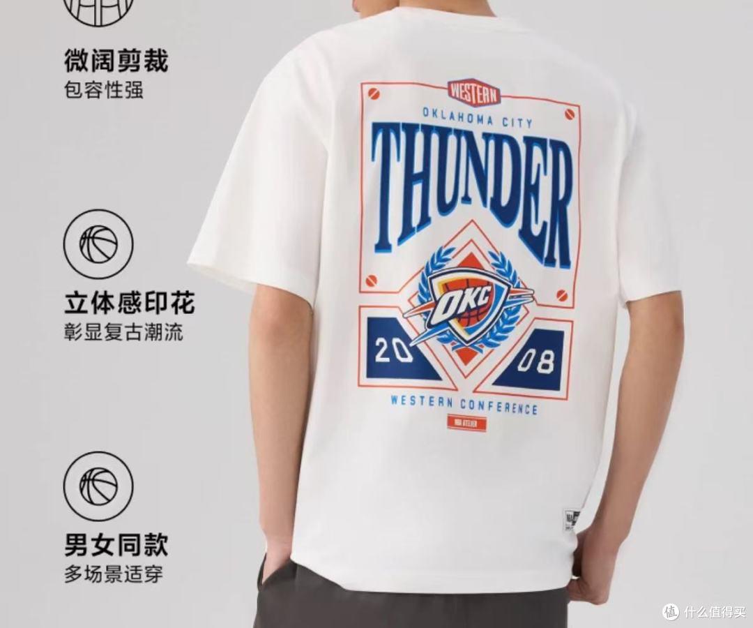 Thunder Up！雷霆球迷本命短袖来了🏀