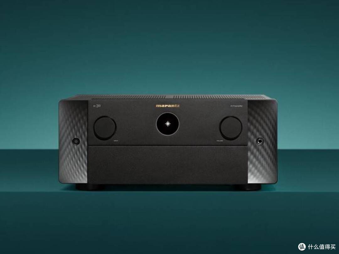 AV30 - Front View with teal background