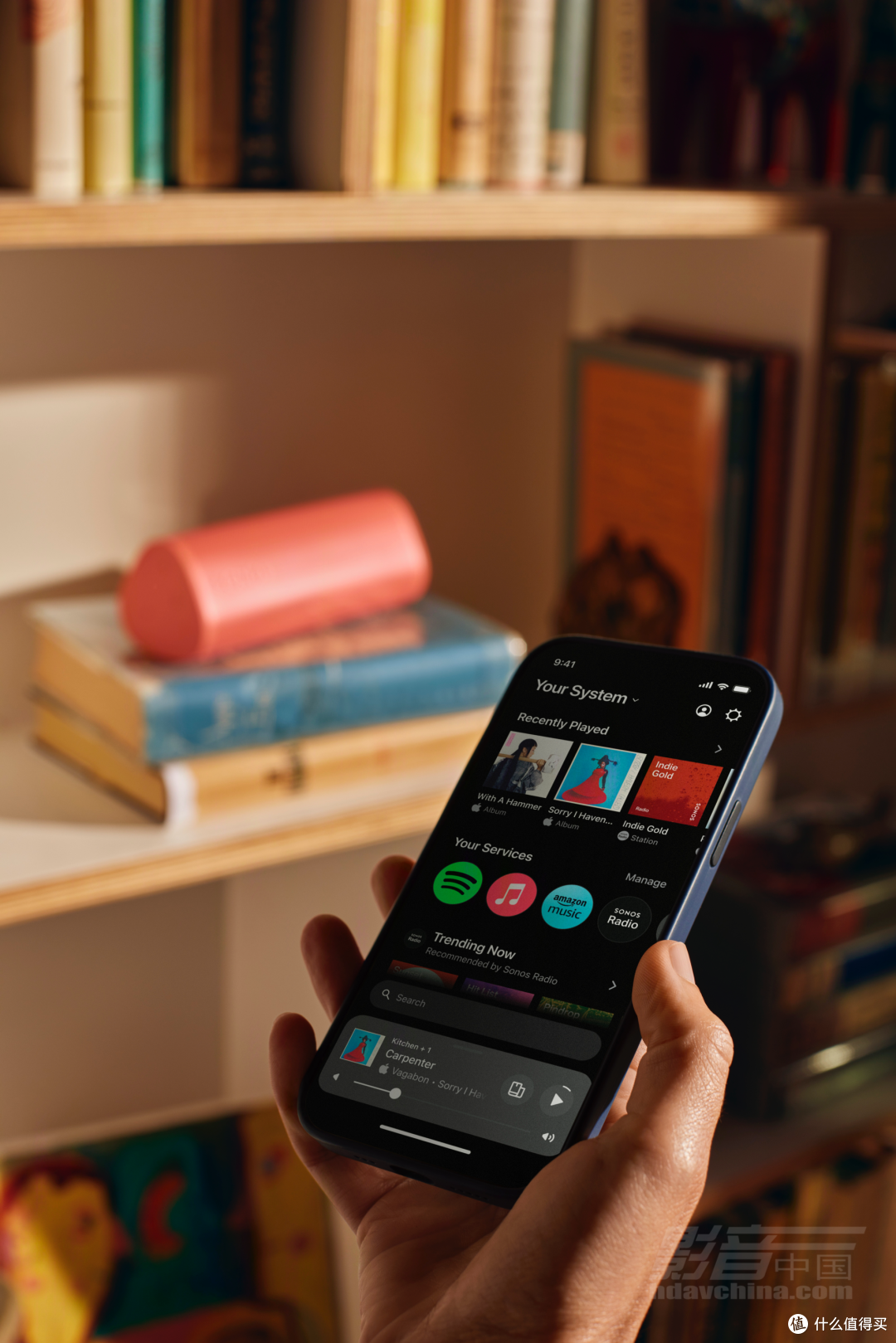 通过Sonos App访问流媒体服务