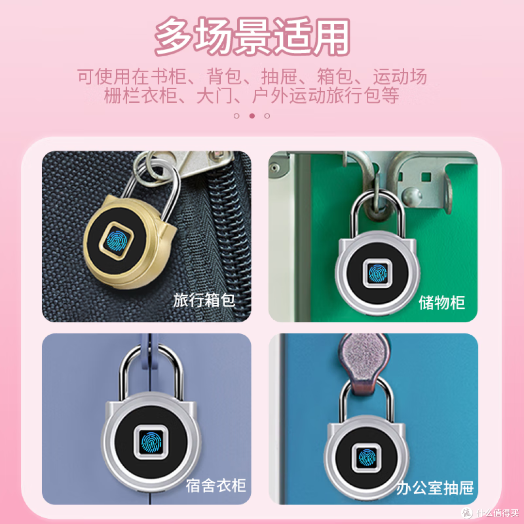 亿联智能P5BF小挂锁-多场景适用图