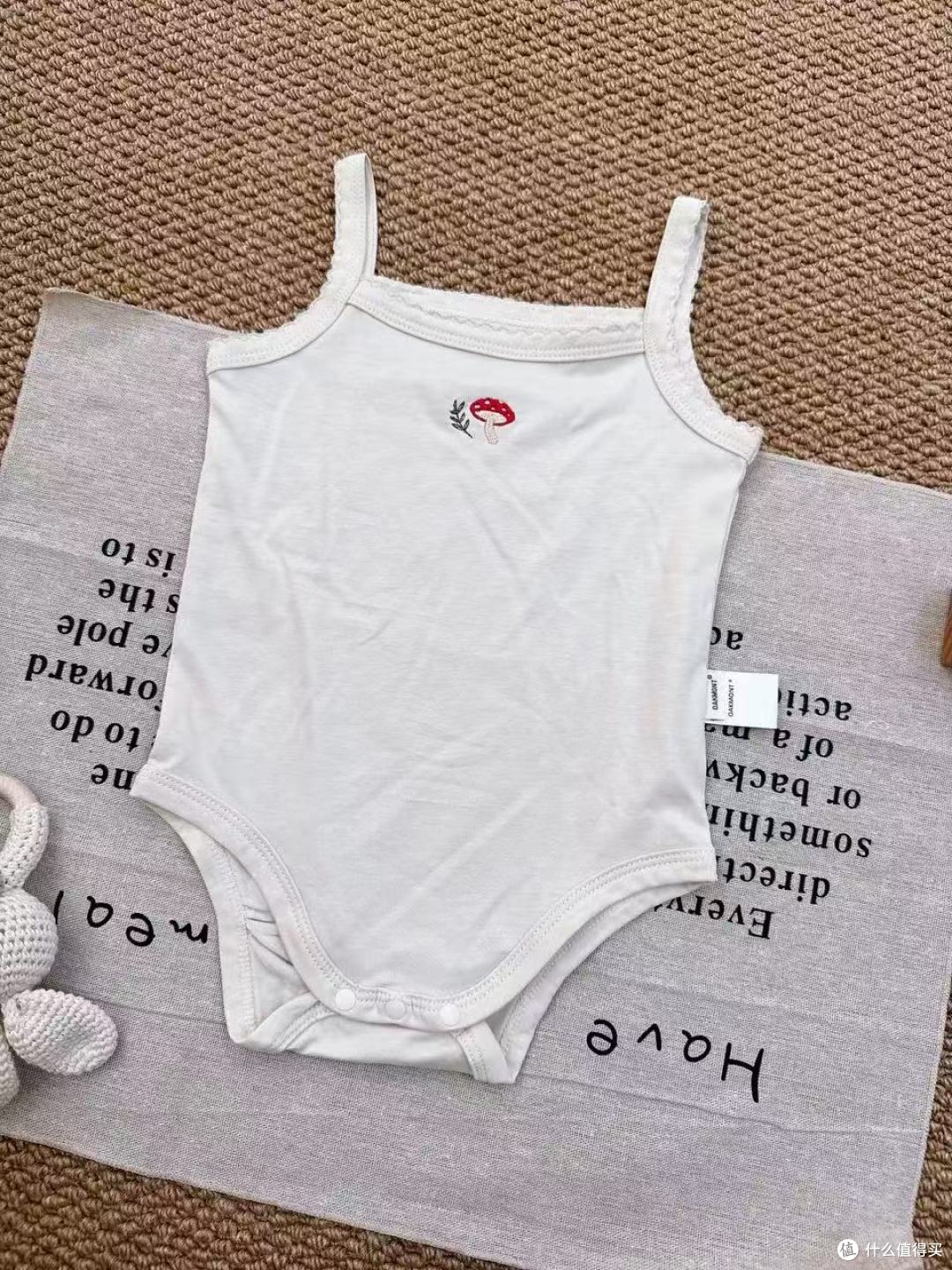 生女儿的快乐，是这件 Oak mont 吊带包屁衣给的✨