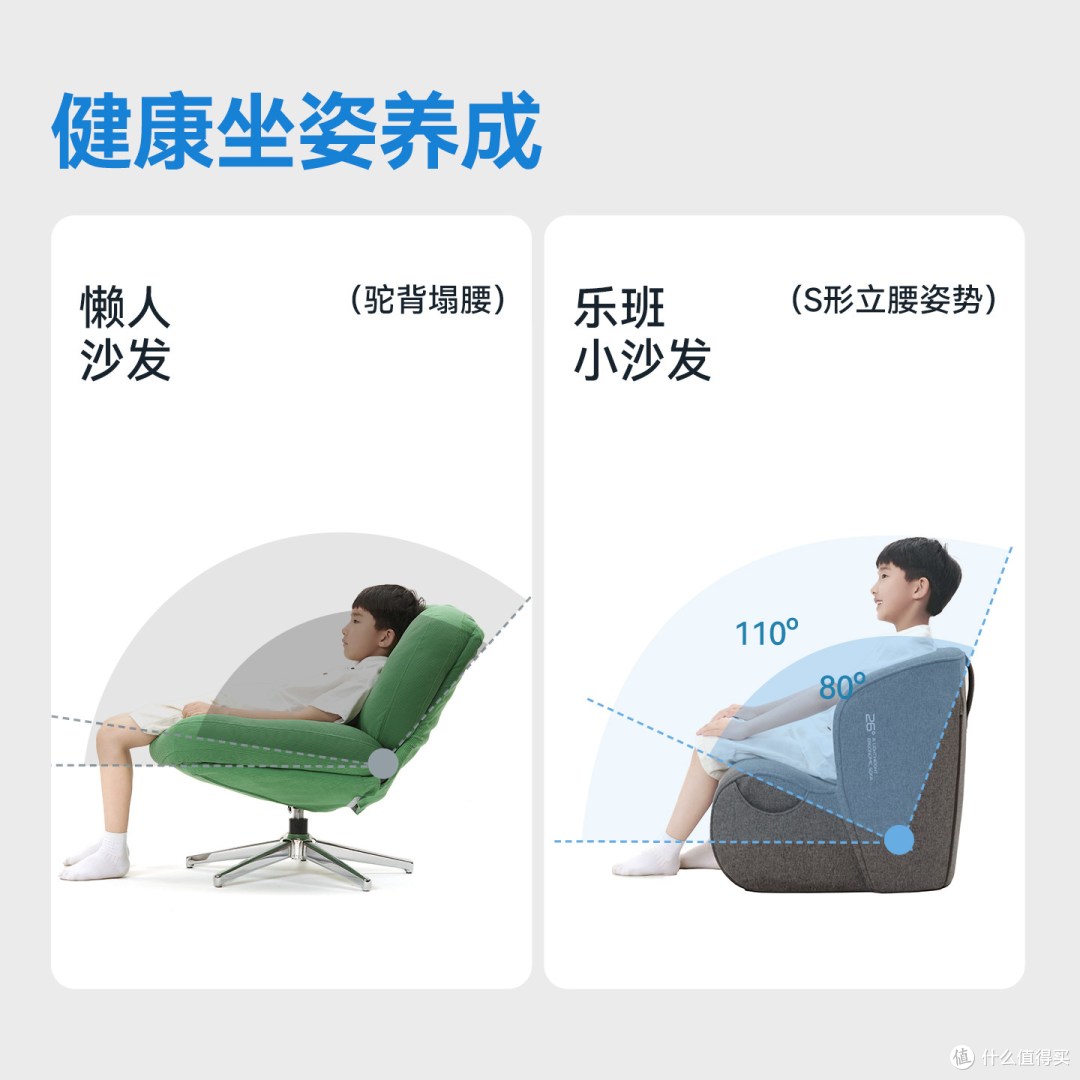 儿童沙发推荐什么品牌？leband乐班三年级孩子写作业坐姿改善