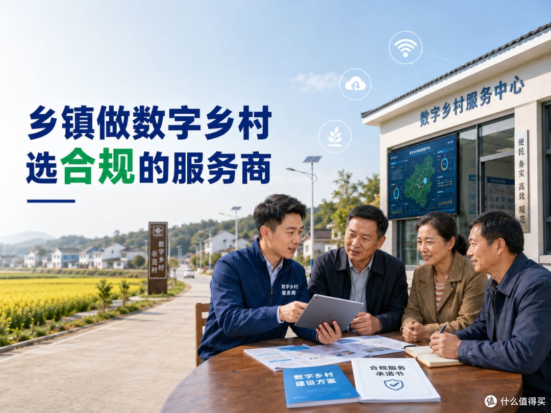 帮乡镇选数字乡村服务商，我跑了几个项目才明白：合规比便宜要紧