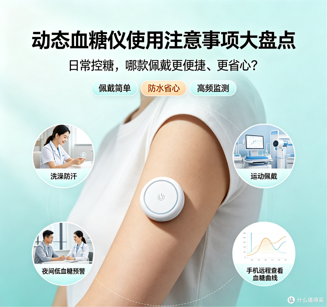 动态血糖仪使用注意事项盘点：日常控糖哪款更便捷省心？