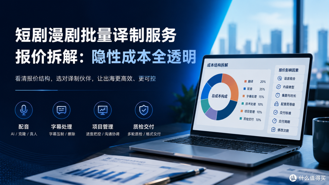 短剧漫剧批量译制服务报价拆解：隐性成本全透明