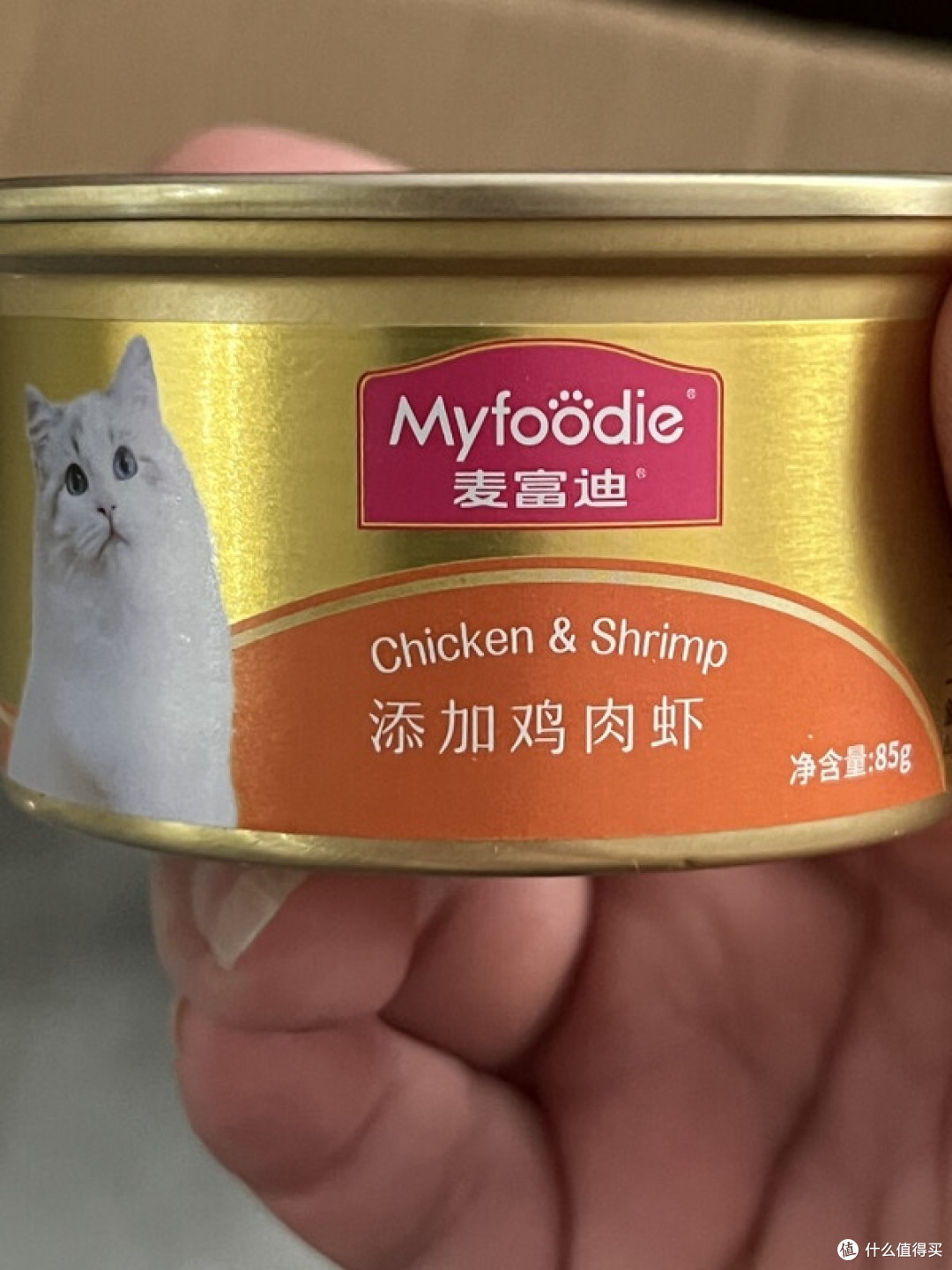 麦富迪鸡肉虾罐头：猫咪补水与营养
