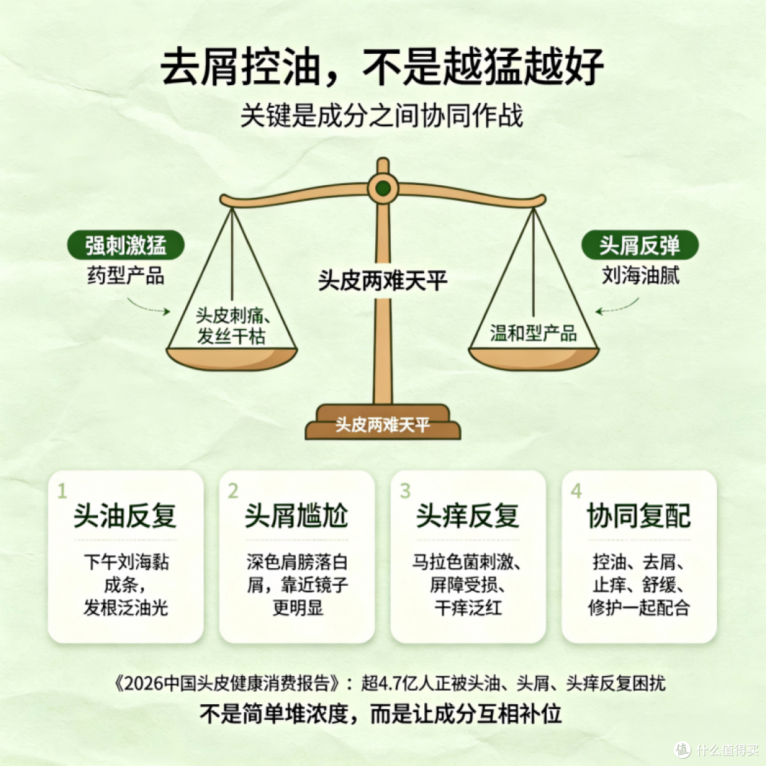 油屑头必看!2026十大控油洗发水深度测评,公认有效的宝藏款排名